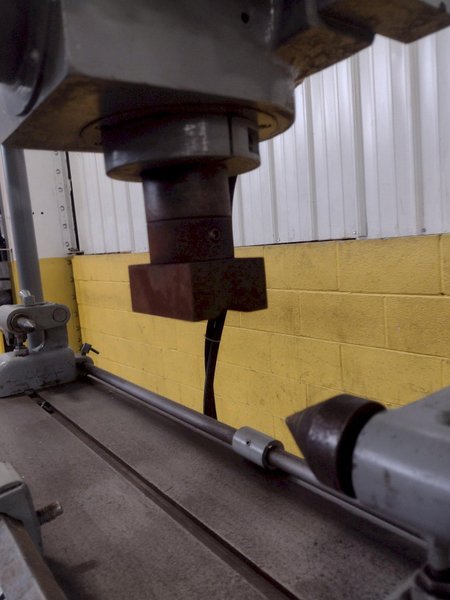 12 TON ANDERSON MODEL #HP0167 HYDRAULIC STRAIGHTENING PRESS: STOCK 17379