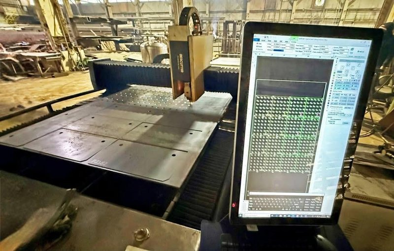 3,000 Watt Bescutter F-3015 CNC Fiber Laser, 2022 – 5′ x 10′ Table, Chiller