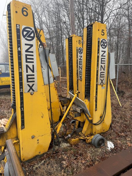 (4)  ZENEX CORPORATION MODEL RTS-3000 PORTABLE ELECTRIC POWER VEHICLE LIFT JACKS: STOCK #17222