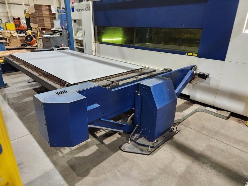 4000 Watt Trumpf TruLaser 2030 Fiber Laser, 2018 – Gantry System Included!