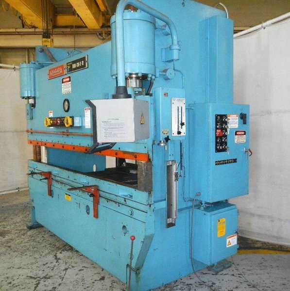 10' X 135 TON NIAGARA HYDRAULIC PRESS BRAKE MODEL HBM-135-8-10