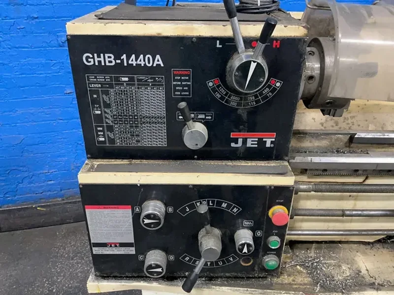 JET 16”X28” GEARED HEAD BENCH LATHE  -  GHB-1440A