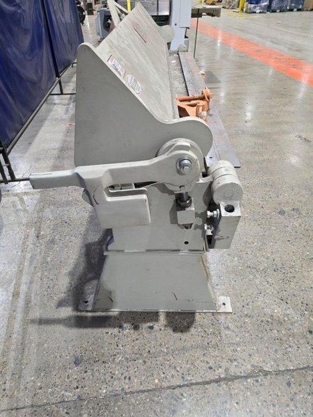 BAILEIGH BB-9612 FINGER BRAKE 96″ LENGTH 12 GAUGE CAPACITY USED