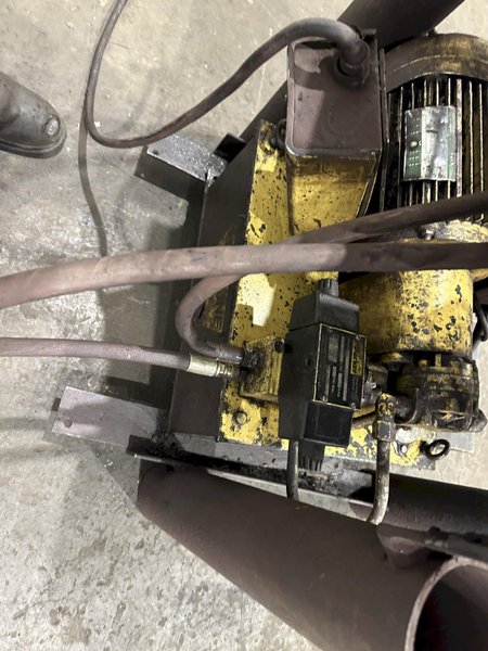 60 TON PEDINGHAUS  MODEL # FP - 60 HYDRAULIC FLANGE PUNCH : STOCK #77526