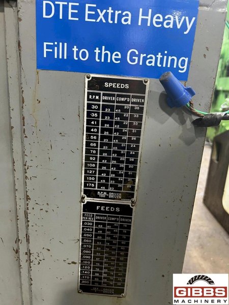 GOULD AND EBERHARDT MODEL #36HS HEAVY DUTY SPUR GEAR HOBBER: STOCK #20228