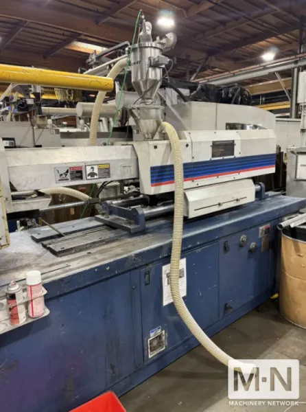 230 TON 14 OZ VAN DORN INJECTION MOLDING MACHINE MODEL 230HT MFG NEW IN 2001