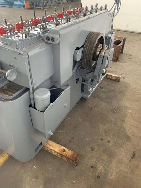 10 STAND X 1-1/2" X 8" TISHKEN MODEL 10LE 1-1/2 ROLLFORMER. STOCK # 0789324