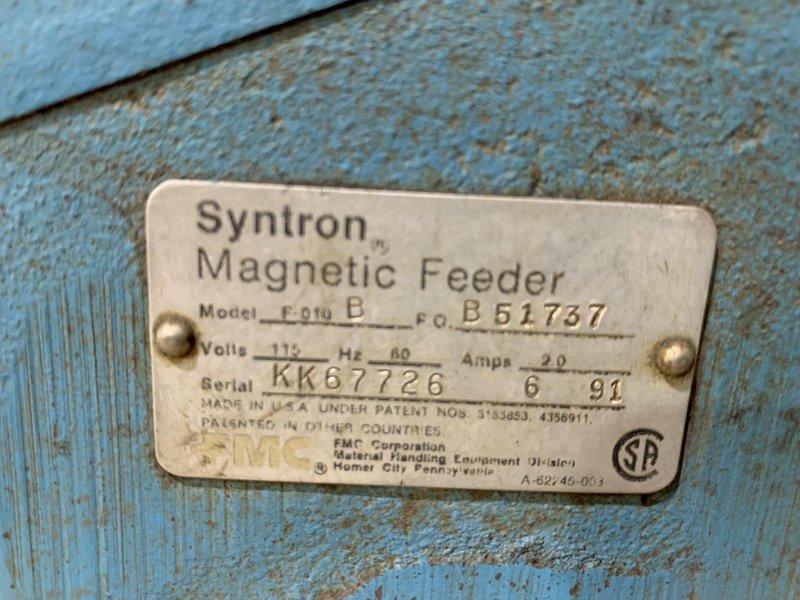 FMC Syntron Vibratory Feeder