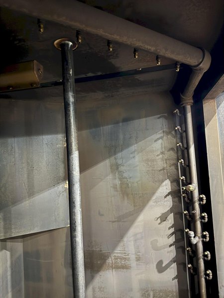 75&quot; x 60&quot; PROCECO MODEL #HD-75X60-E-6000-1-BO HEAVY DUTY ROTARY TABLE PARTS WASHER: YOBRO #24050