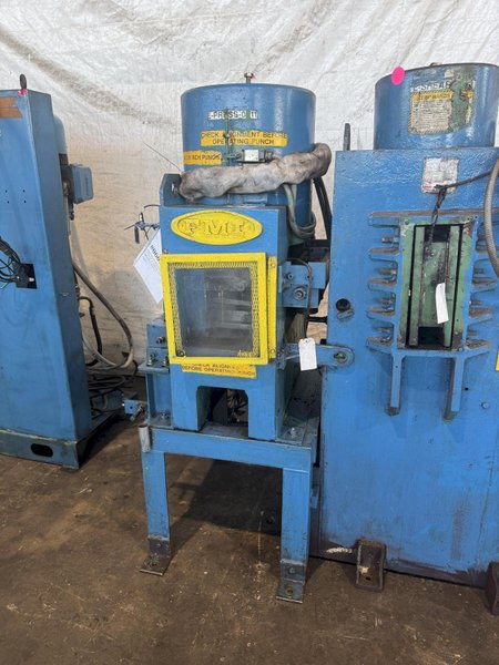 196 TON X 18” WIDTH X 1” FRANKLIN MODEL #B5196-20 AUTOMATIC HYDRAULIC SHEAR &amp; PUNCH MACHINE: STOCK #23392