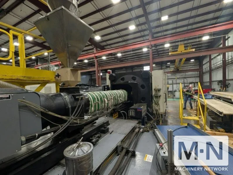 618 TON 132 OZ NISSEI MODEL FVX560III-310L INJECTION MOLDING MACHINE MFG 2017