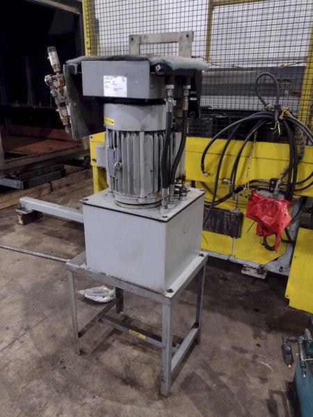 74" X 74" STOELTING MODEL #CSW8121 AUTOMATIC WASHER, WITH FLIP-UP DIE STATION POWERED INFEED, NEW 2012: YOBRO #25172
