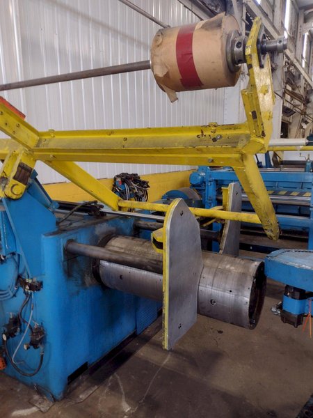 36" X 4" X 12,000 LBS YODER / STAMCO MOTORIZED SLITTING LINE STOCK #3731