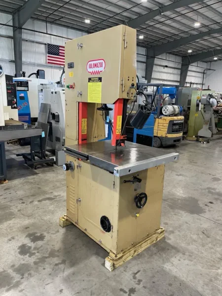 20” KALAMAZOO V-2012F Vertical Band Saw 2007’ #7074