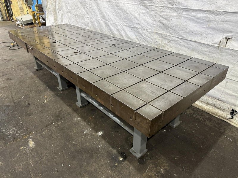140&quot; X 50&quot; X 6&quot; PORTAGE LAYOUT TABLE: STOCK #77703