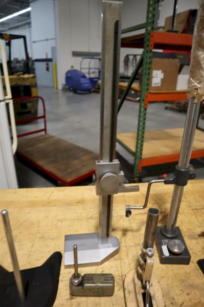 Indicator and Vernier Height Stands (7pcs) with Accessories- Auction Item