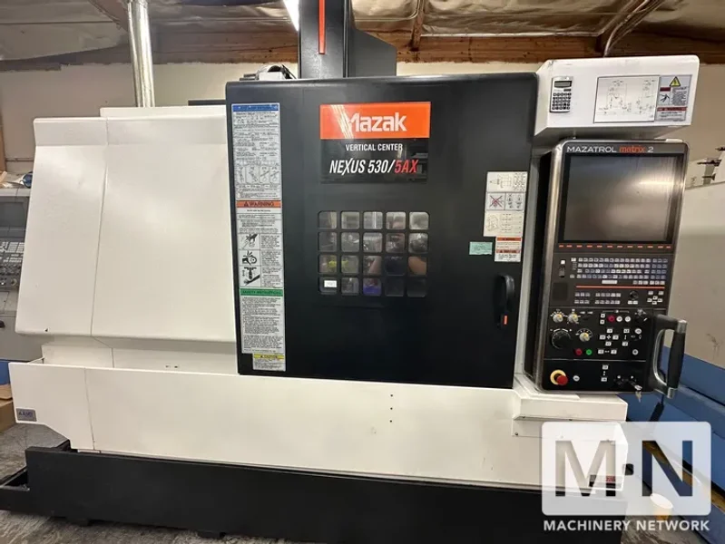 Mazak Nexus 530C/5AX CNC Vertical Machining Center, 2015