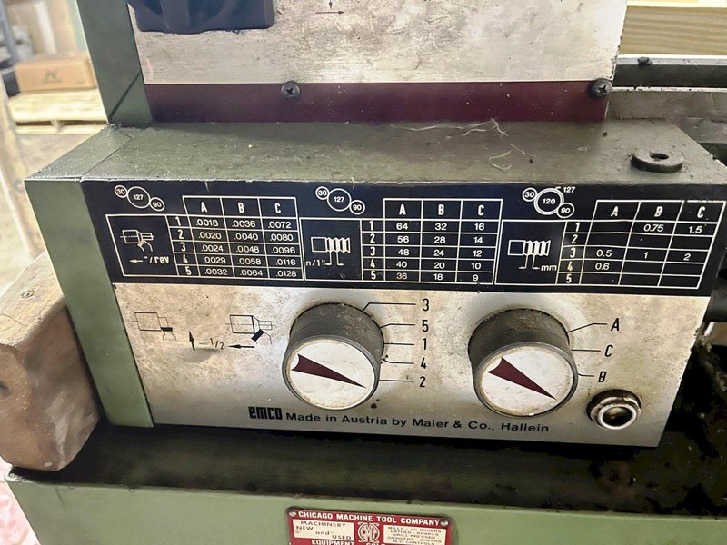 11" x 25" EMCO MAXIMAT SUPER 11 ENGINE LATHE