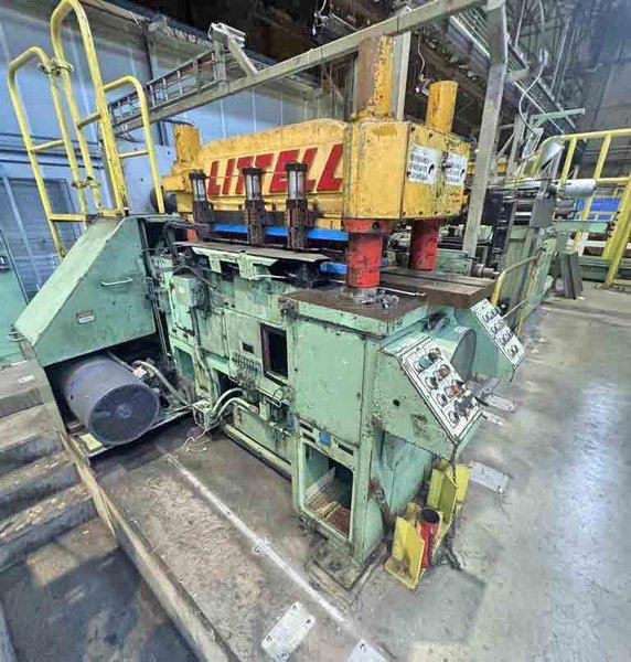 40" x 0.019" x 30,000# Littell Cut To Length Line STOCK# 4233