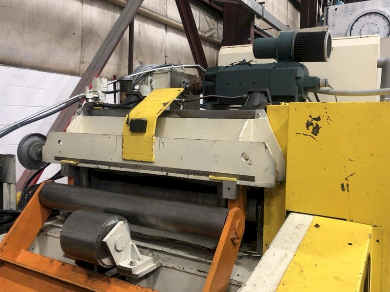 SESCO Coil Cradle - Straightener - Feeder Complete Coil Feed Line 20,000 Lbs. x 42" Wide