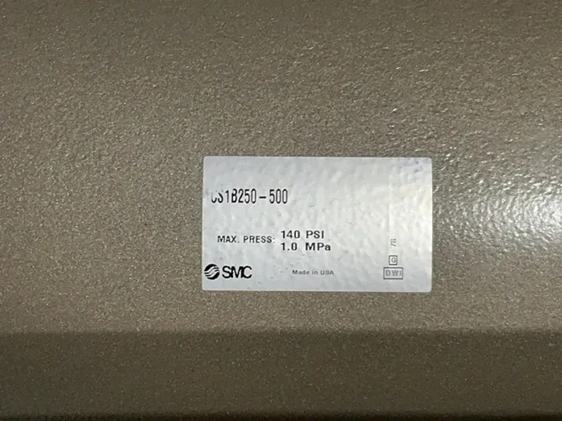 Smc  140 Psi Cylinder  - Cs1b250-500