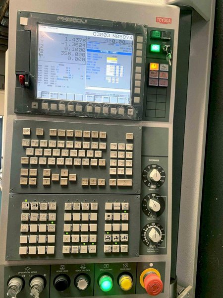 Toyoda FH-500J Horizontal Machining Center, 2018 – Full 4th, Server, TSC