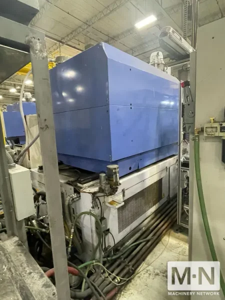 500 Ton 45 Oz JSW J500ELIII-1400H Electric Injection Molding Machine, mfg 2006/2005 (2) AVAILABLE