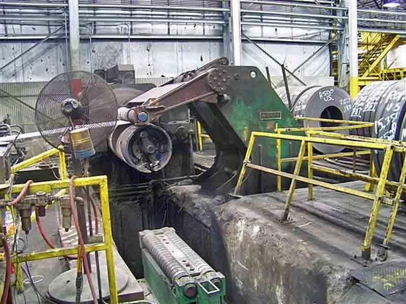 64" x 12.00" x 100,000# McKAY Slitting Line