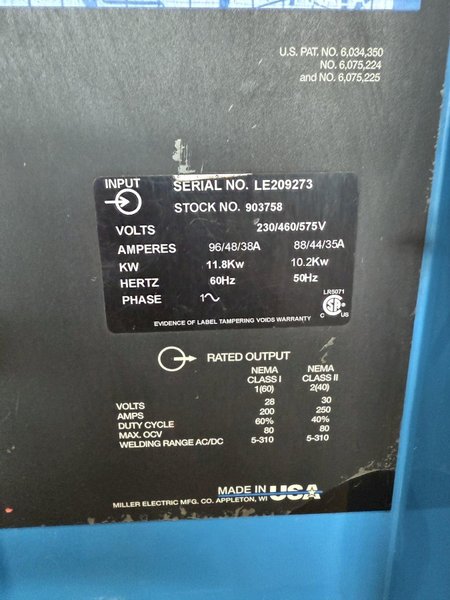 54&quot; JETLINE SWC-3A SEAM WELDER. STOCK # 0883025