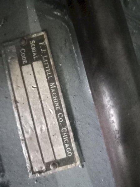 1,000 LB LITTELL NO. 10 CENTERING REEL. STOCK # 1005124.