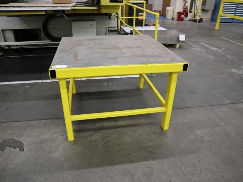 Steel Table Heavy Duty 42"x42"x28.5"- Auction Item