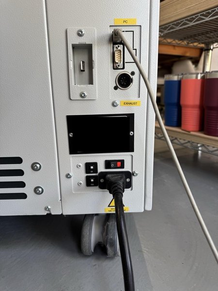 80 Watt Trotec Speedy 360  CO2 Laser Engraver, 2022 – 32″ x 20″ Bed, Dust Collector