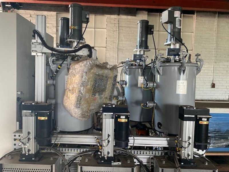 Spectra Turnkey Potting System – Never Used – Dual PR4 Modules, Servo Mix, Cure Belt &amp; Stir Station