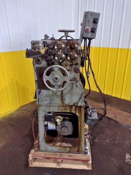 .072&quot; X 1&quot; COIL TORRINGTON MODEL #W-21 SPRING COILER / COIL MACHINE: STOCK #18724