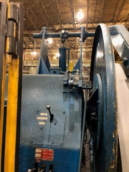 15,000 LB. AMERICAN STEEL LINE UNCOILER COIL CAR COMBO