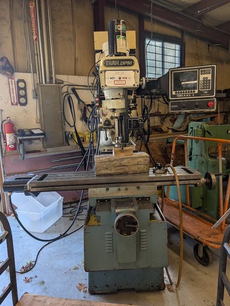 SOUTHWESTERN INDUSTRIES TRAK DPM 3-AXIS CNC BED MILL