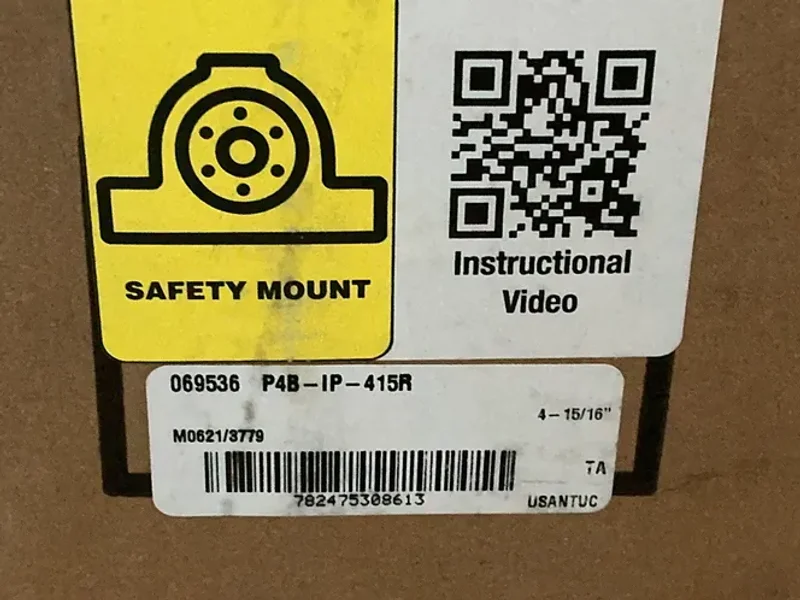 DODGE 4-15/16" BORE PILLOW BLOCK ROLLER BEARING UNIT  -  P4B-IP-415R