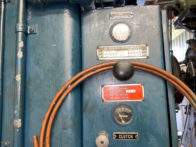 BLISS #6DA STRAIGHT SIDE DOUBLE ACTION CUPPING PRESS