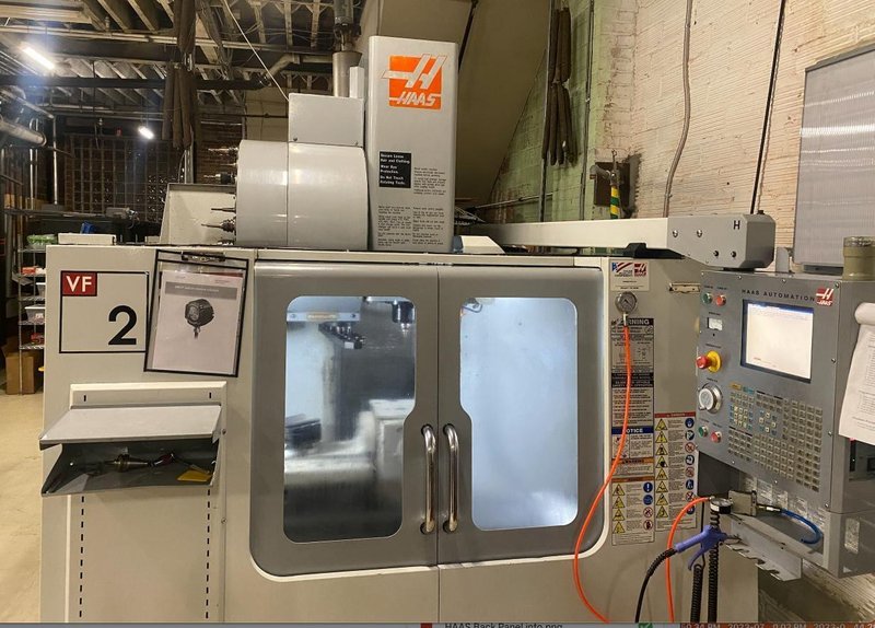 Haas VF-2 VMC, 2006 – 5-Axis Trunnion Table, 30K Spindle
