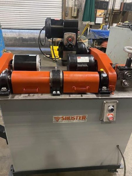 Shuster Model 18SFT Dual Arbor Wire Straightener