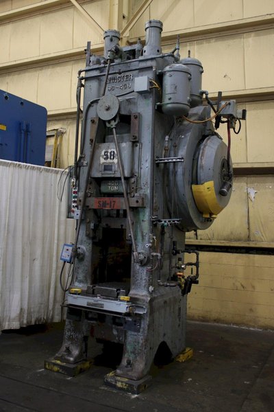 400 TON MINSTER KNUCKLE JOINT PRESS: STOCK #74582
