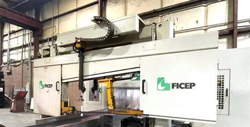 FICEP 1001 DDB DRILL &amp; K100 SAW LINE. STOCK #1006125