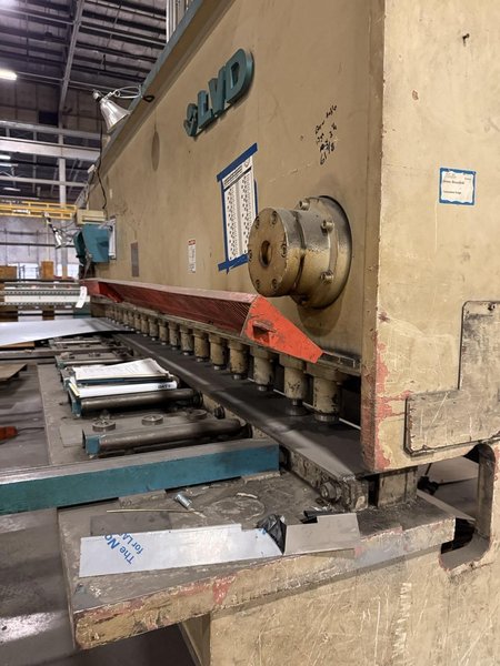 12’ X 1/2” LVD 12-OH-50, Hydraulic Shear