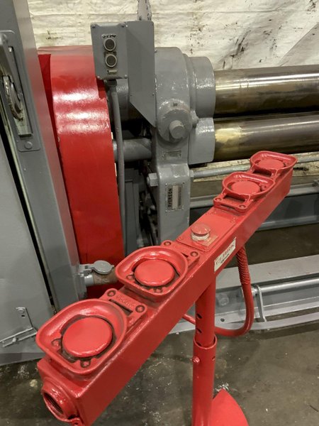 8' X 1/4" HENDLY WHITMORE PLATE BENDING ROLLS: STOCK #79630