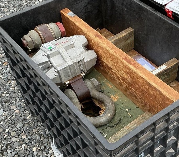 70,000 LBS MSI MODEL #6260CS TRANS-WEIGH WIRELESS CRANE SCALE: YOBRO #24760