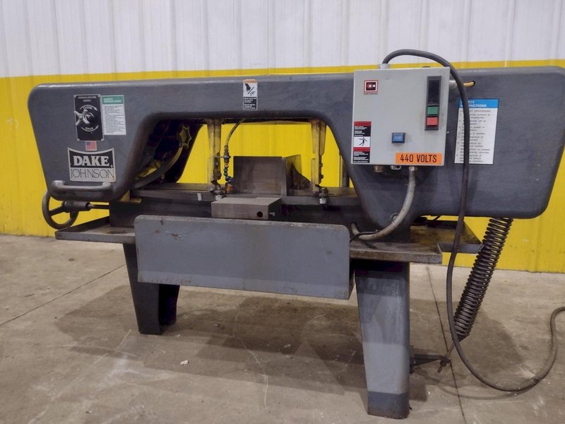 11" X 18" DAKE JOHNSON MODEL #JH10 HORIZONTAL BANDSAW: YOBRO #24813