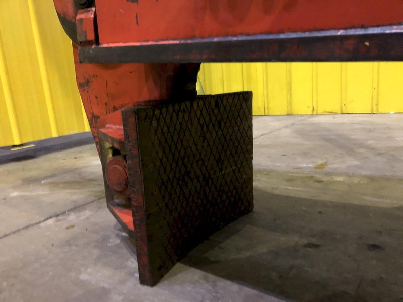 20,000 LB 10 TON BUSHMAN MODEL 6100 SINGLE RIM VERTICAL COIL LIFTING TONG SCISSOR TYPE COIL LIFT: STOCK #15815