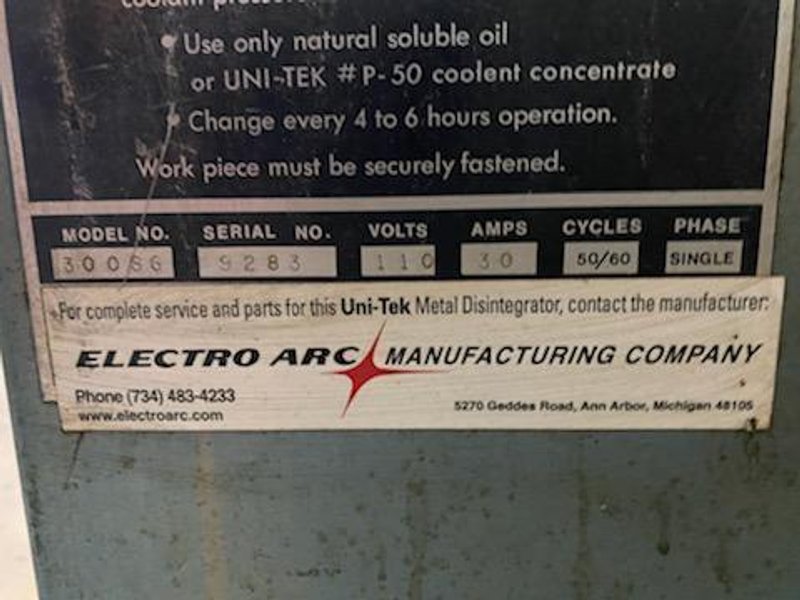10 KVA Electro Arc 300 SG Flame Tap Burner