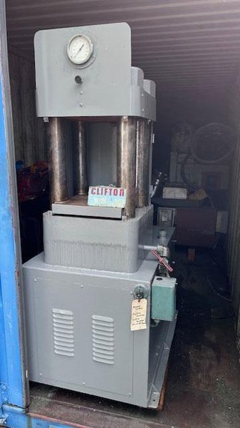 500 Ton Clifton Hydraulic Compacting Press Stock # 14549
