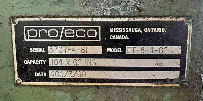 62&quot; x 0.104&quot; Pro Eco Edge Trimmer STOCK#3557